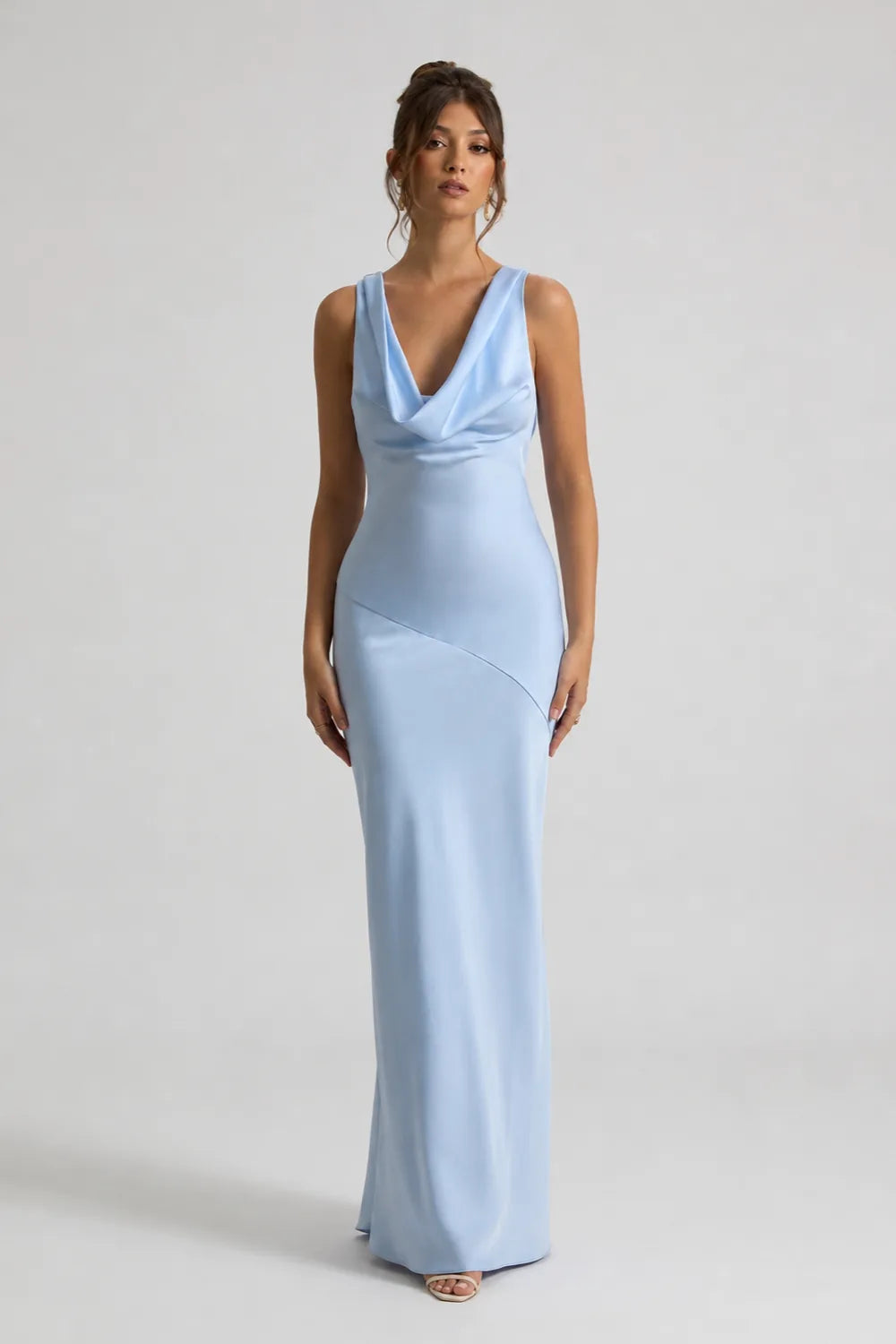 Vestido Longo Acetinado Liora