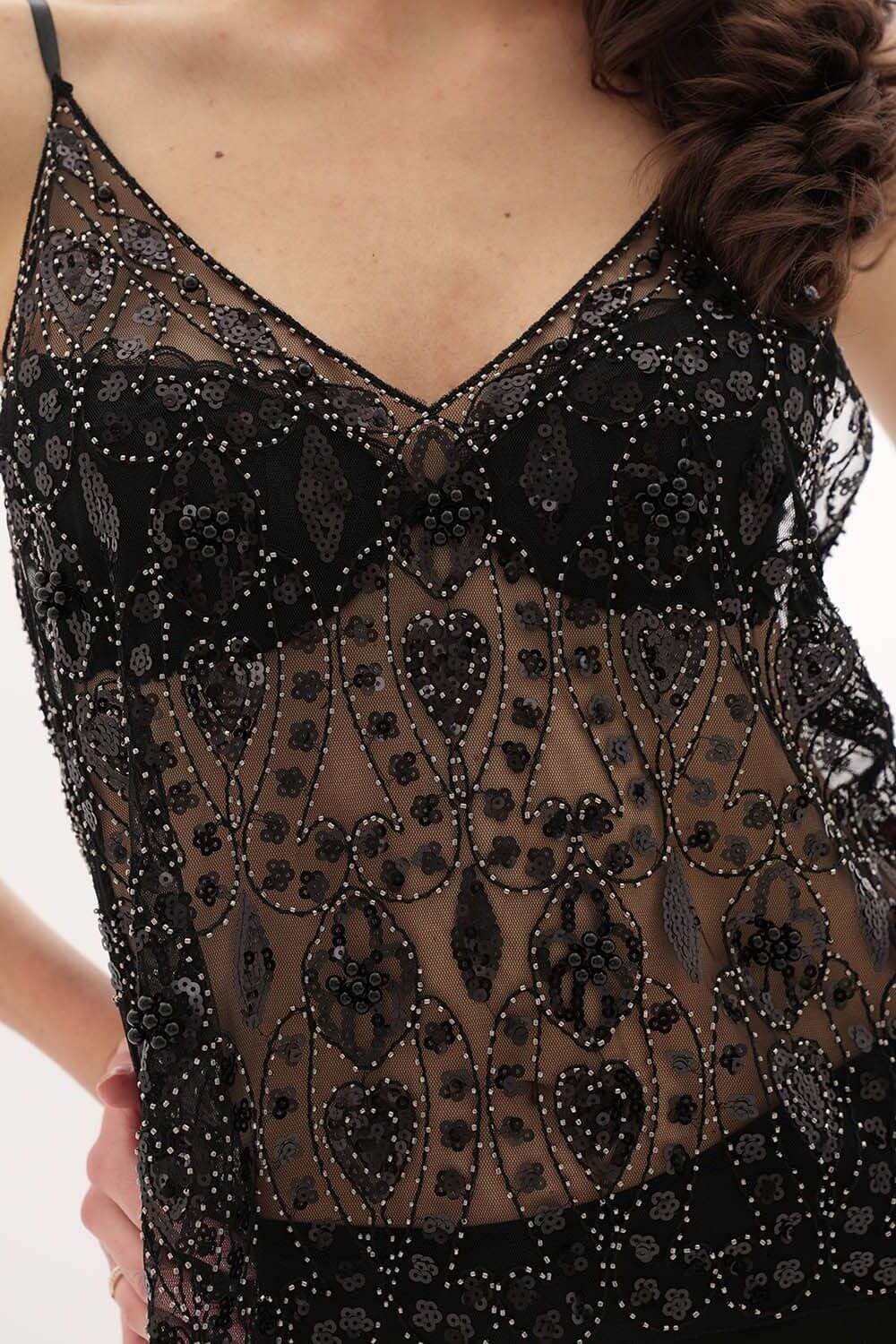 Blusa Noir - Preto
