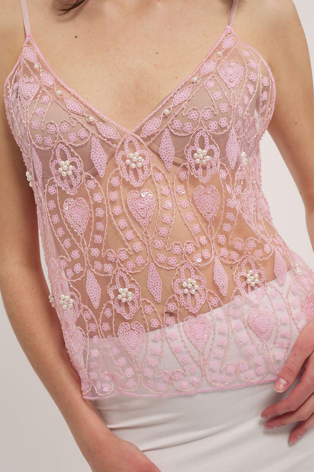 Blusa Noir - Rosa