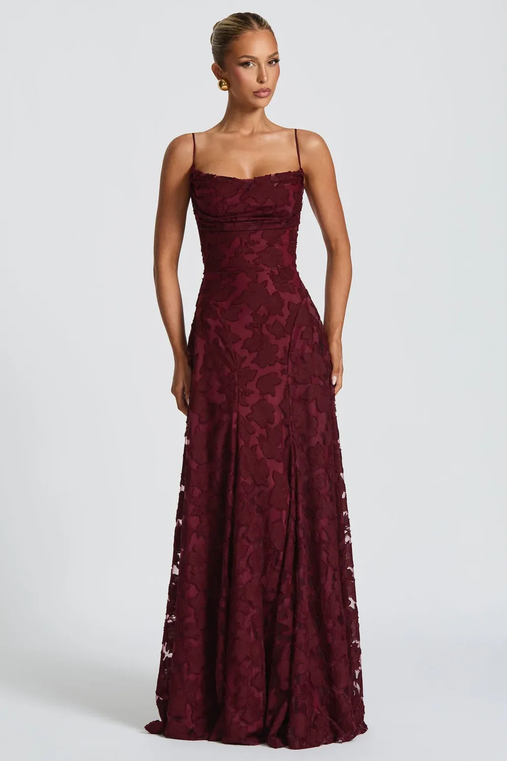 Vestido Longo em Renda Sinatra