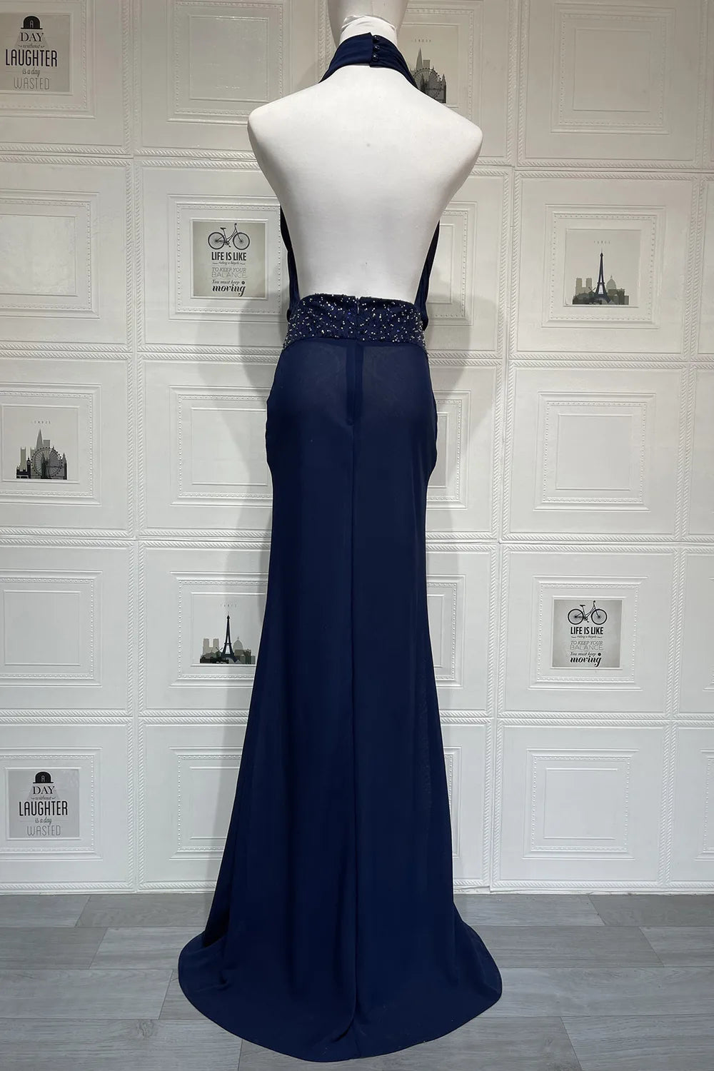 Vestido Longo Acetinado Lauren