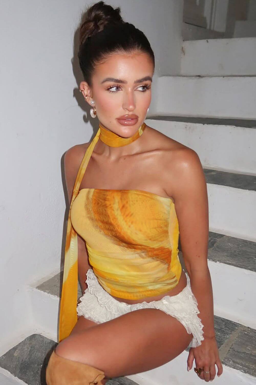 Top Shantal com Echarpe