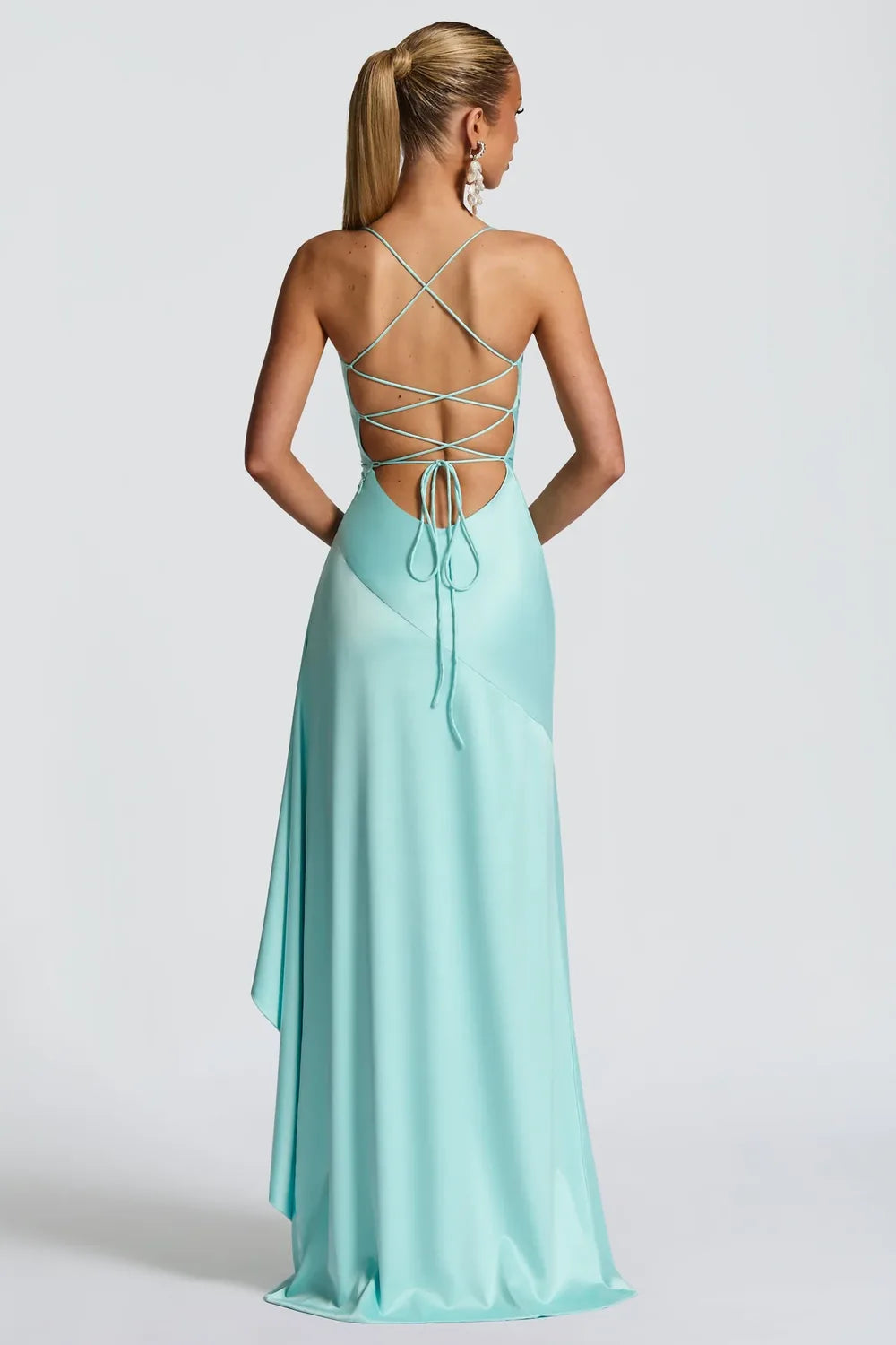 Vestido Longo Acetinado Solana