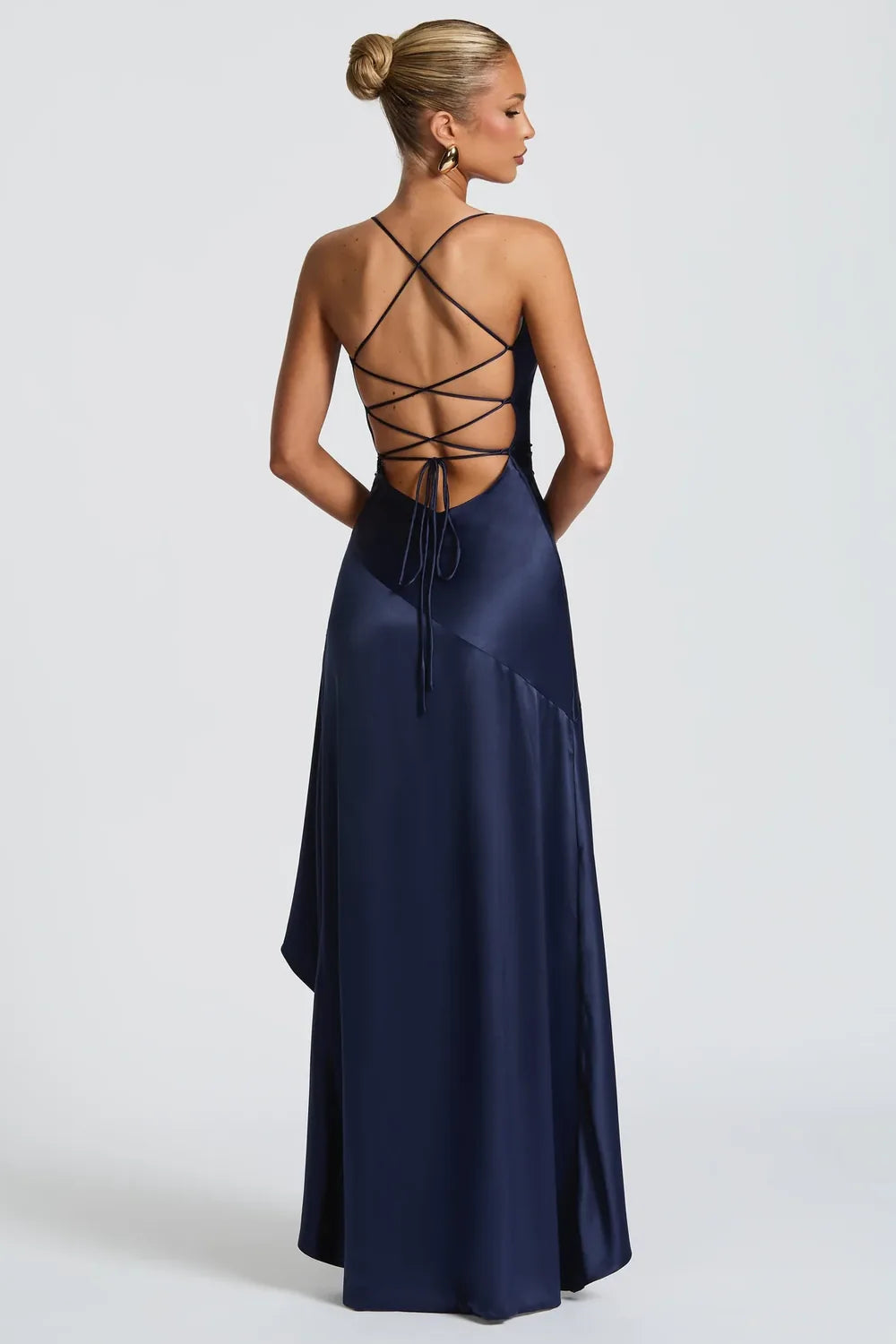 Vestido Longo Acetinado Solana