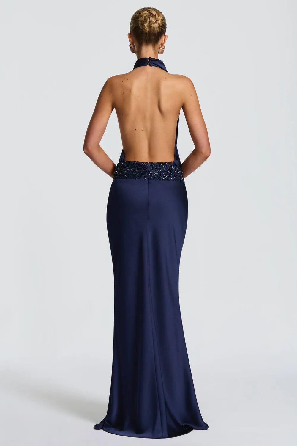 Vestido Longo Acetinado Lauren