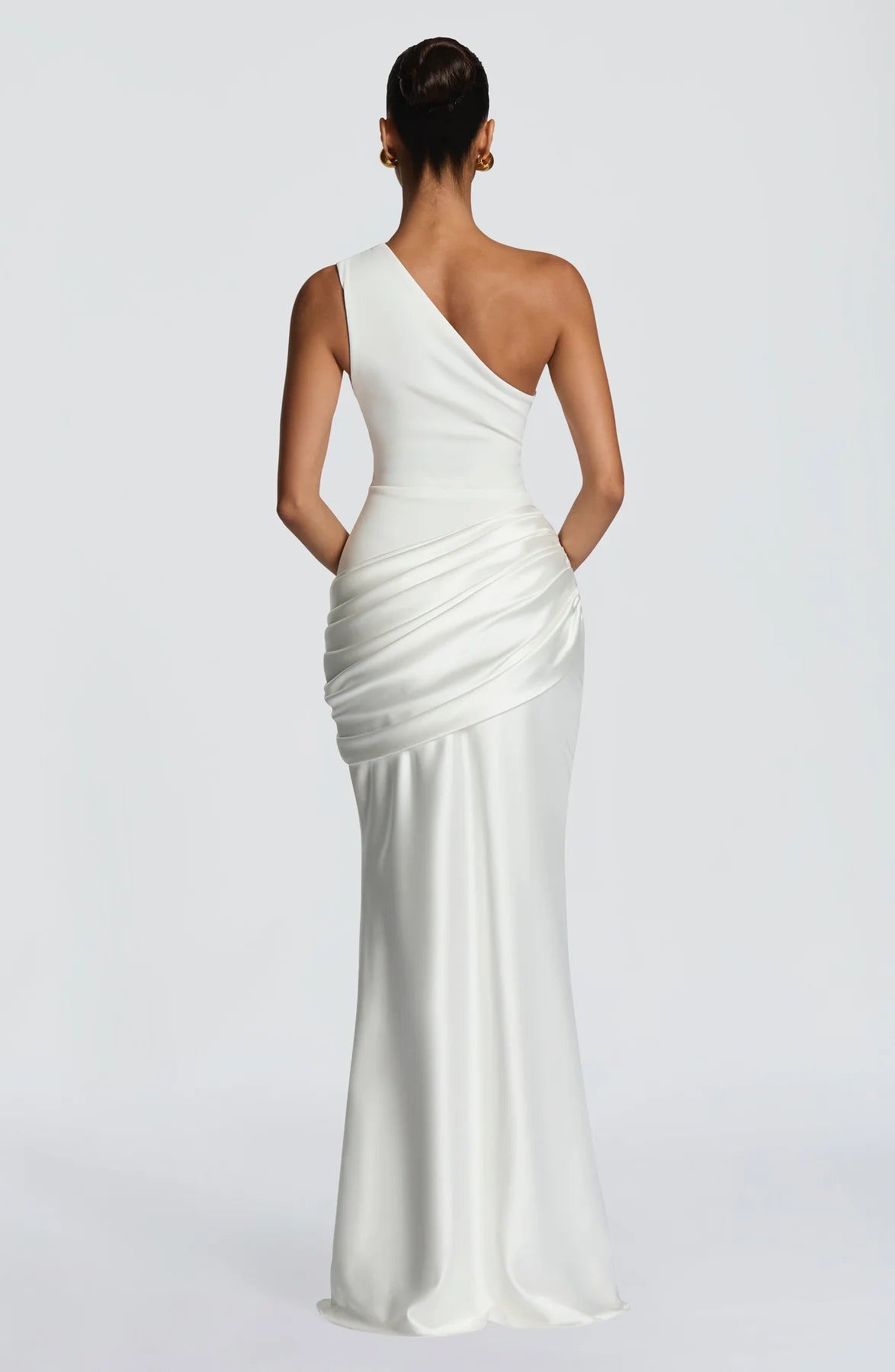 Vestido Longo Acetinado Cordelia