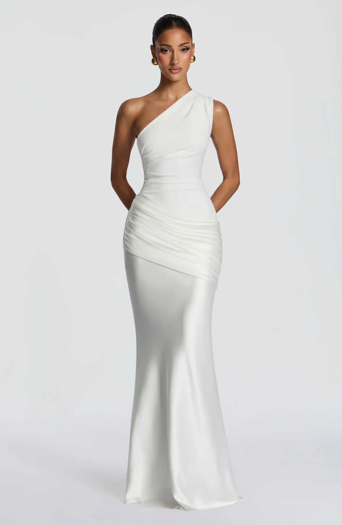 Vestido Longo Acetinado Cordelia