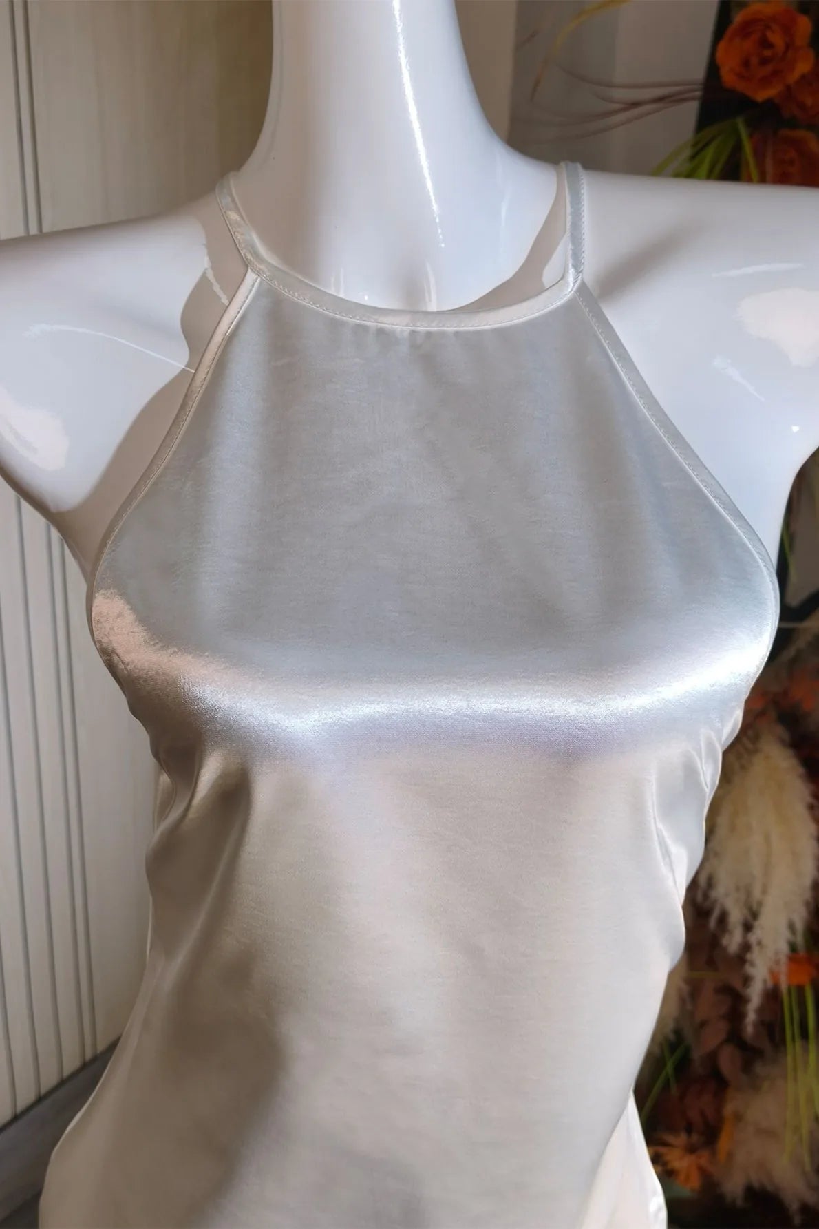 Vestido Longo Acetinado Pietra