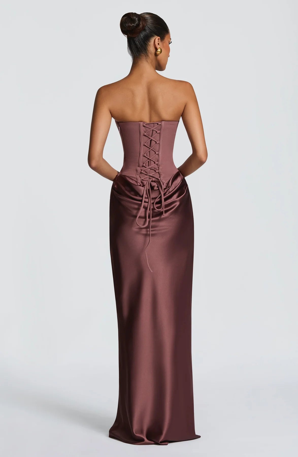 Vestido Longo Corset Tally