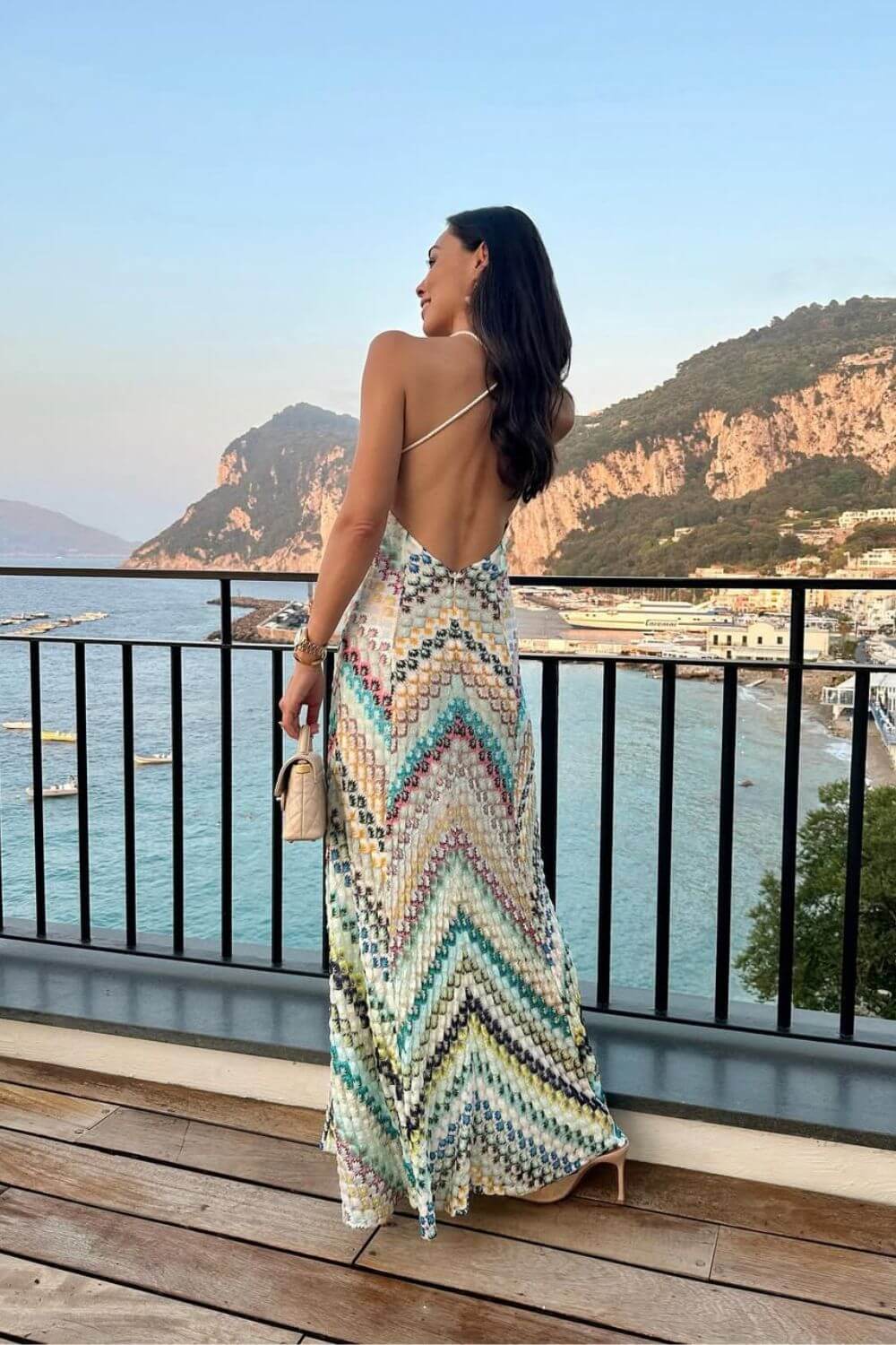 Vestido Longo em Renda Aleth