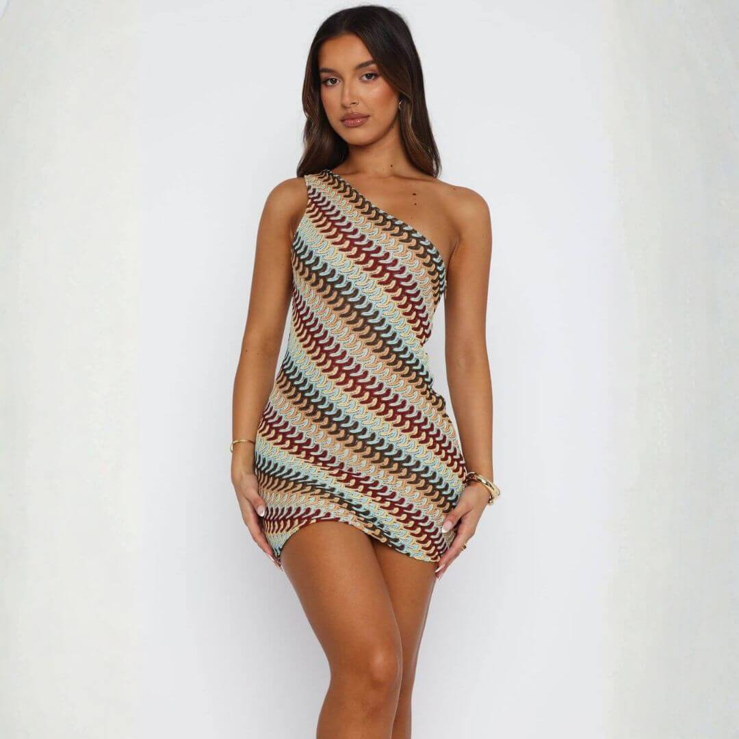 Vestido Curto em Renda Vicenza