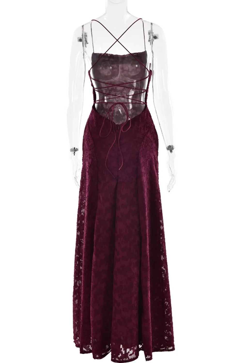 Vestido Longo em Renda Sinatra