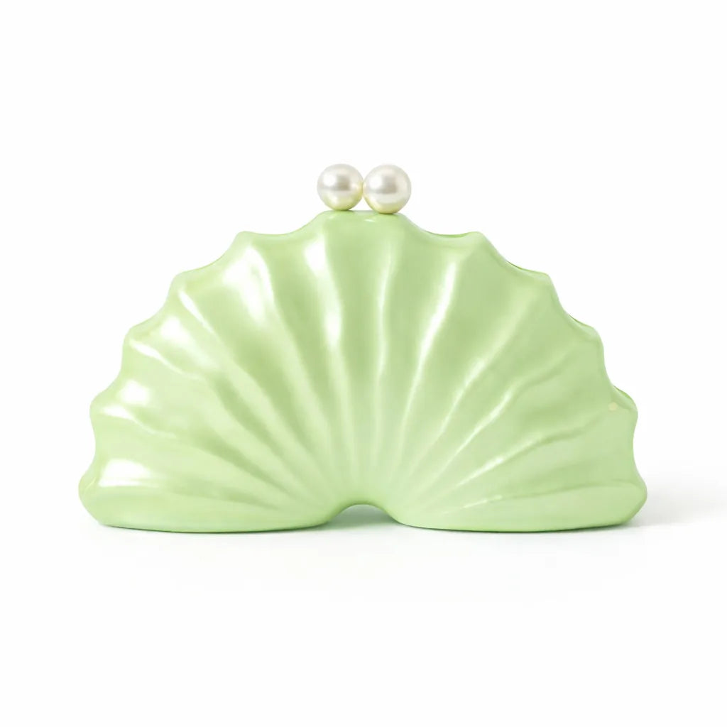 Bolsa Clutch Concha Perolado C01