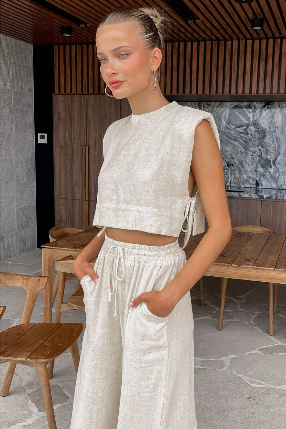 Conjunto em Linho Giza