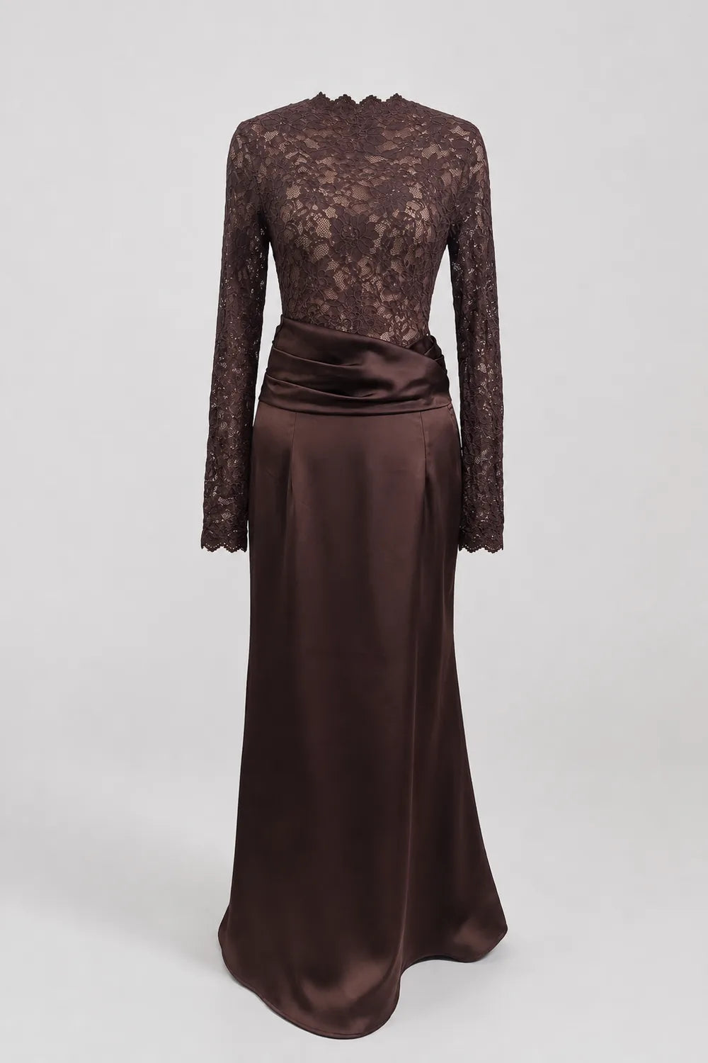 Vestido Longo em Renda Florin
