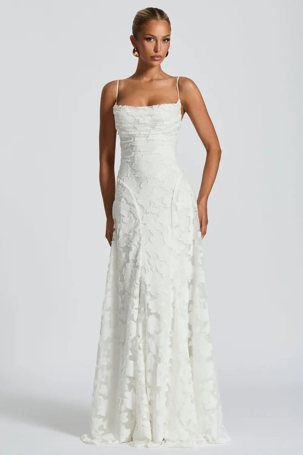Vestido Longo em Renda Sinatra