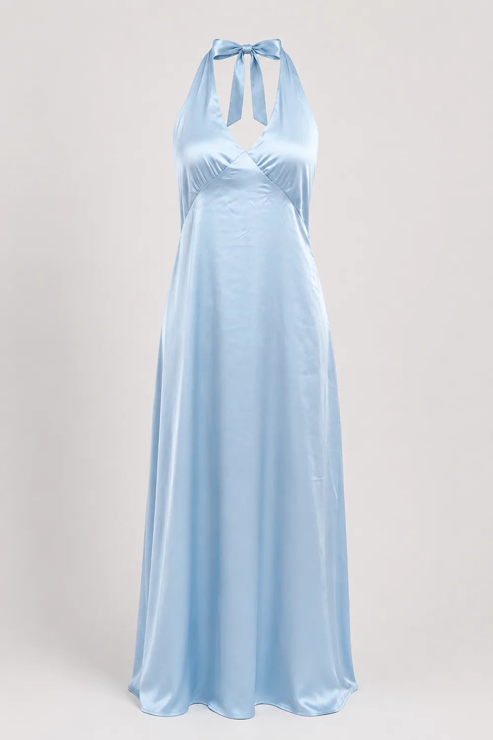 Vestido Longo Acetinado Santini