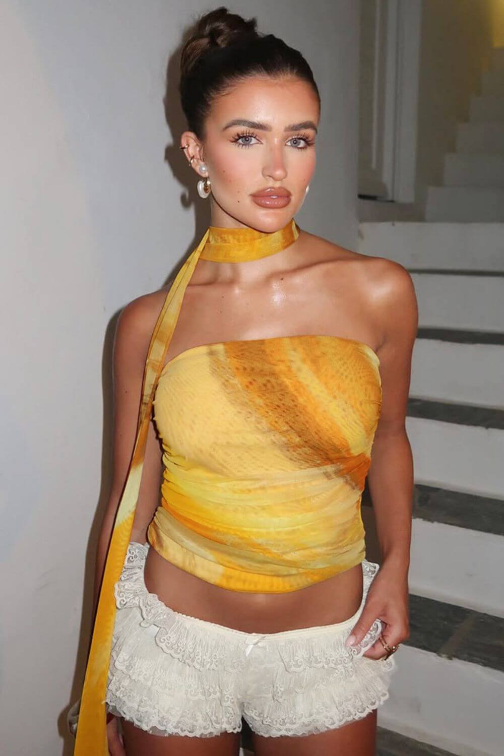 Top Shantal com Echarpe