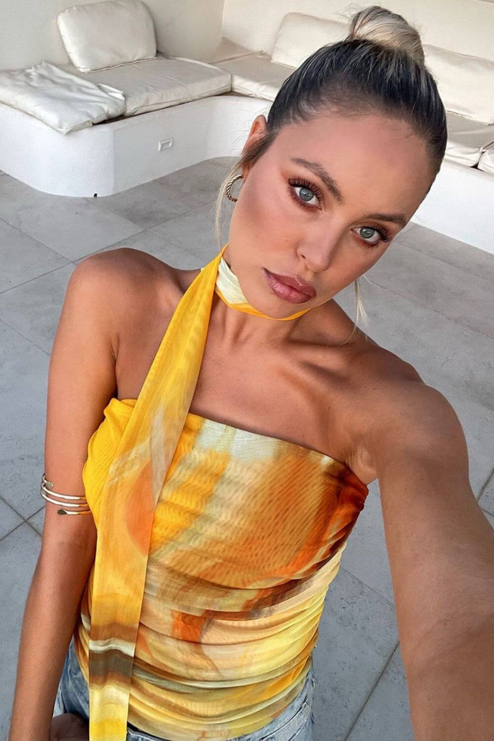 Top Shantal com Echarpe