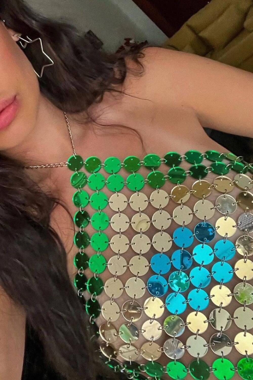 Top Brasil com Lantejoulas