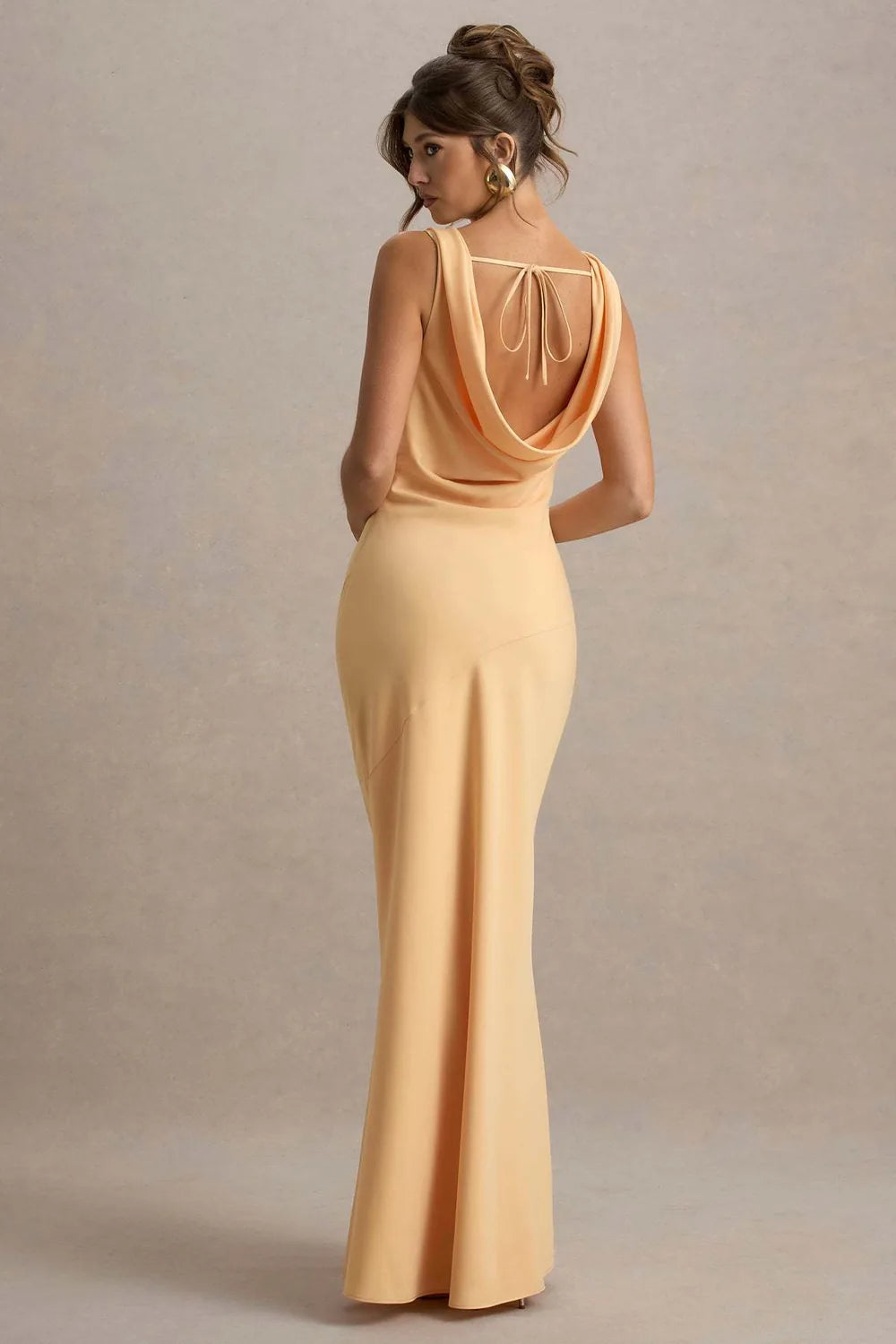 Vestido Longo Acetinado Liora
