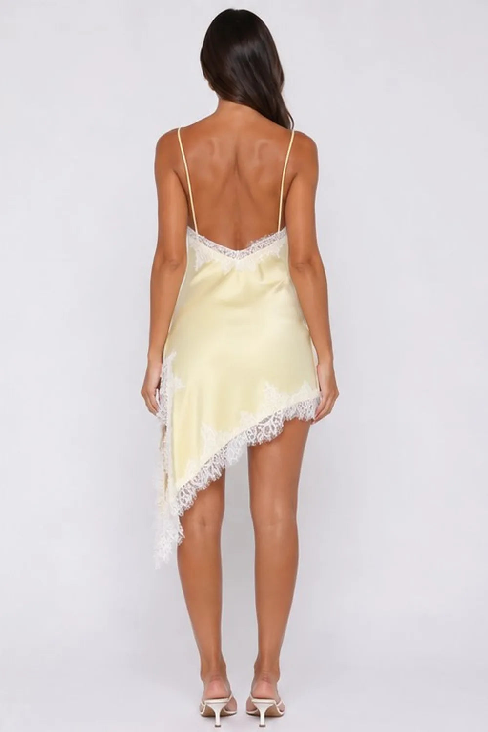 Vestido Curto Acetinado Desiré