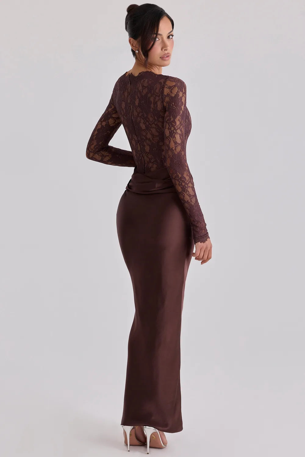 Vestido Longo em Renda Florin