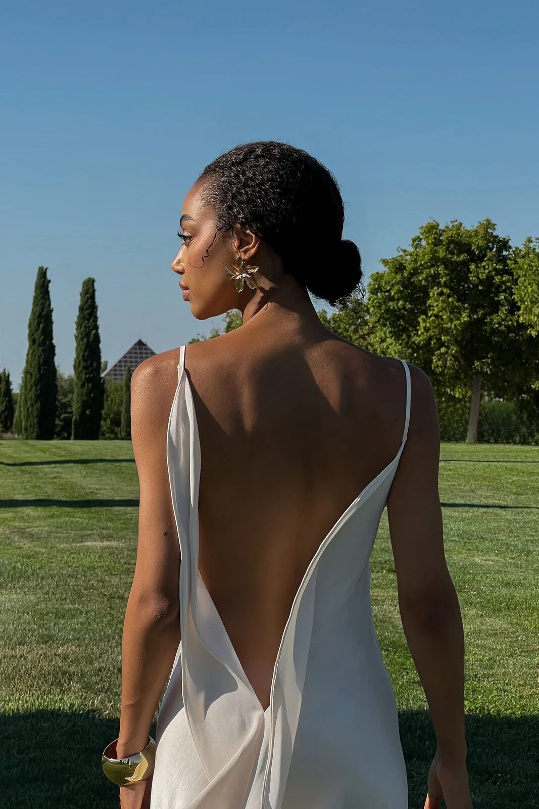 Vestido Longo Acetinado Mariah