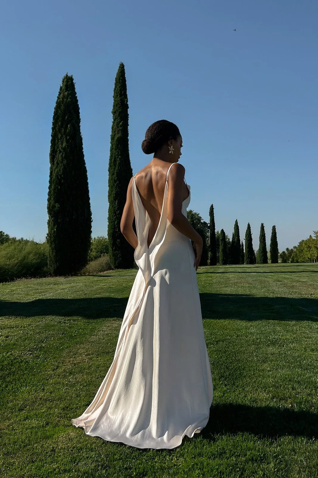 Vestido Longo Acetinado Mariah