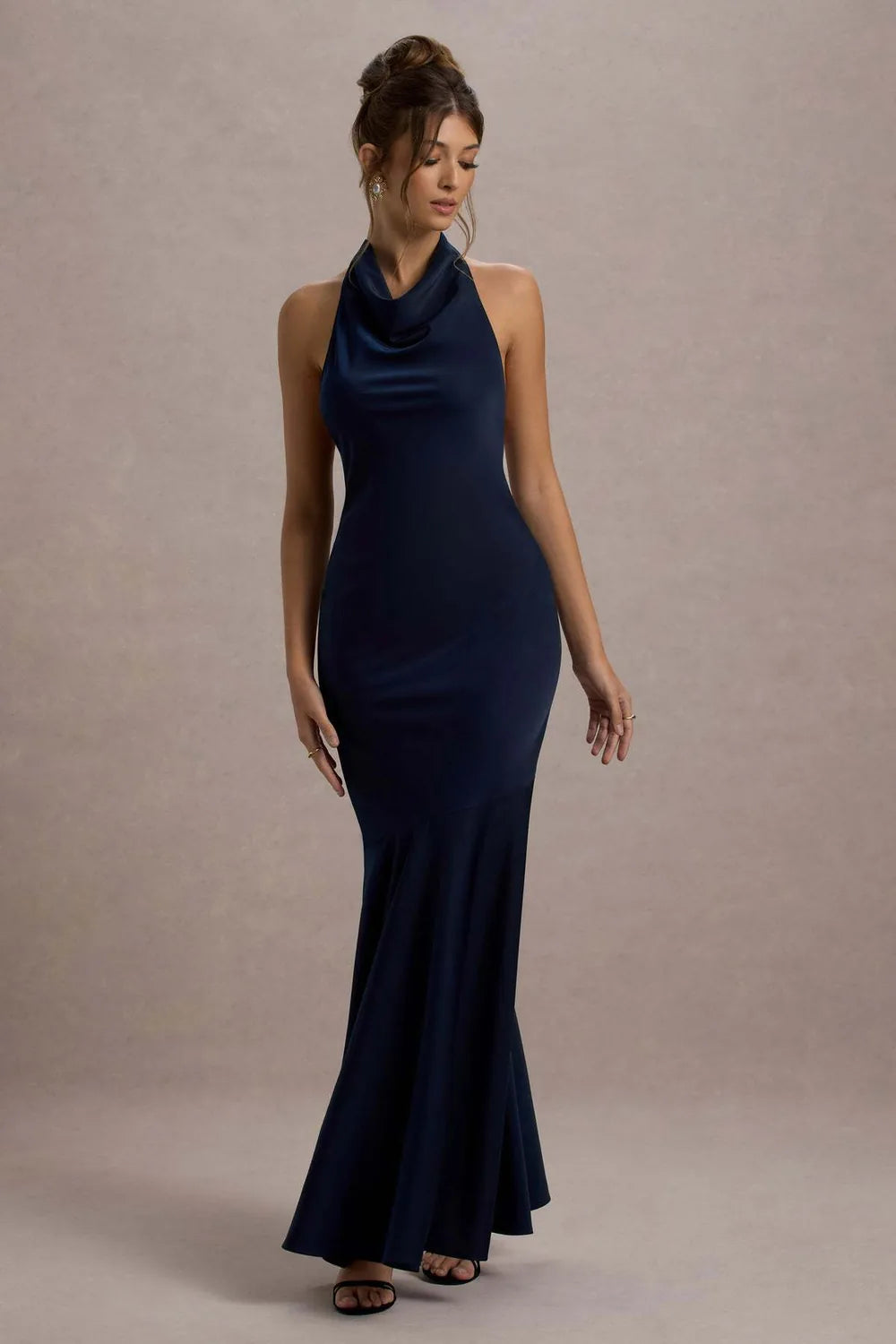 Vestido Longo Acetinado Saylor
