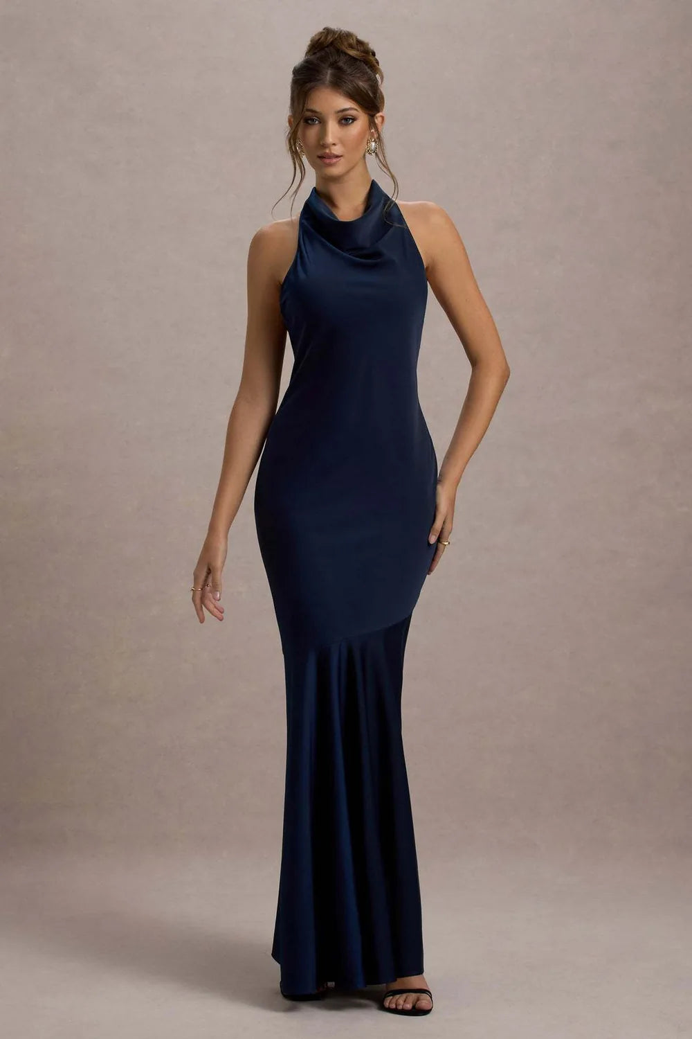 Vestido Longo Acetinado Saylor