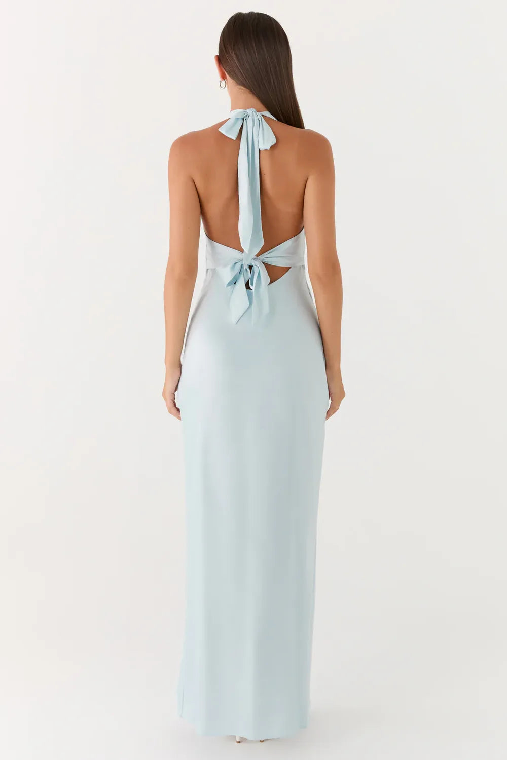 Vestido Longo Acetinado Santini