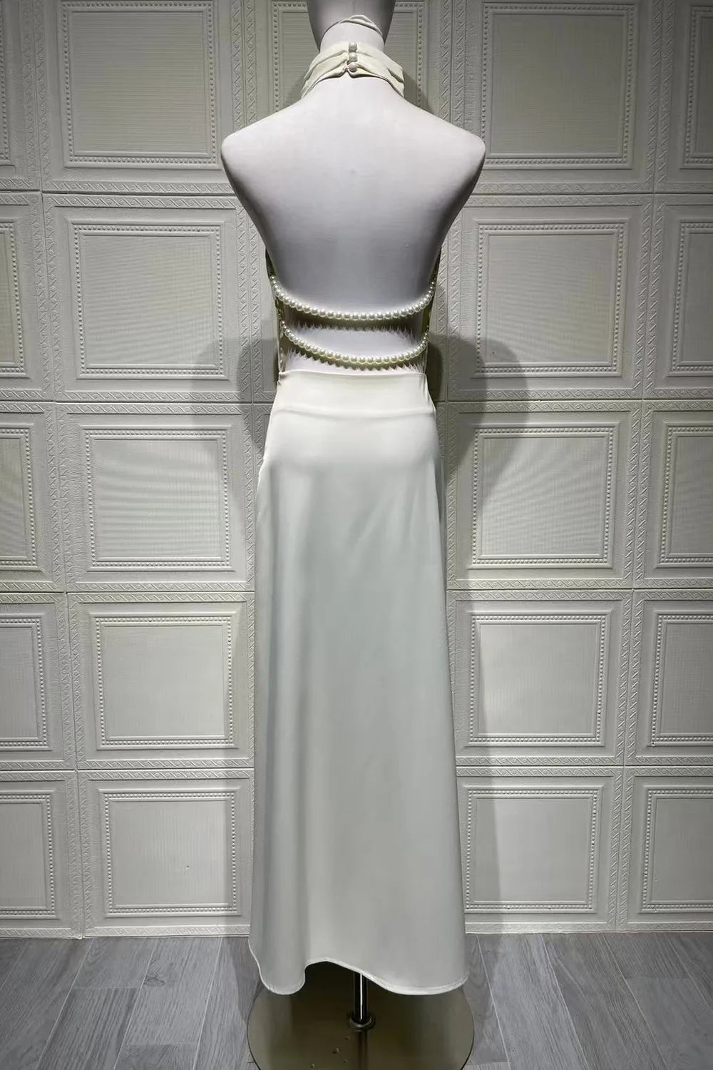 Vestido Longo Acetinado Giordana