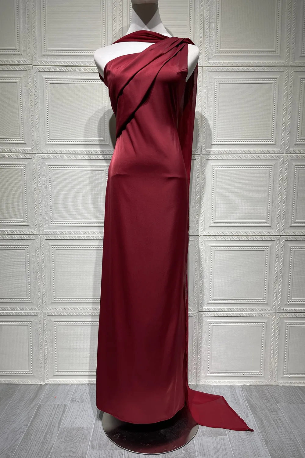 Vestido Longo Acetinado Bridget