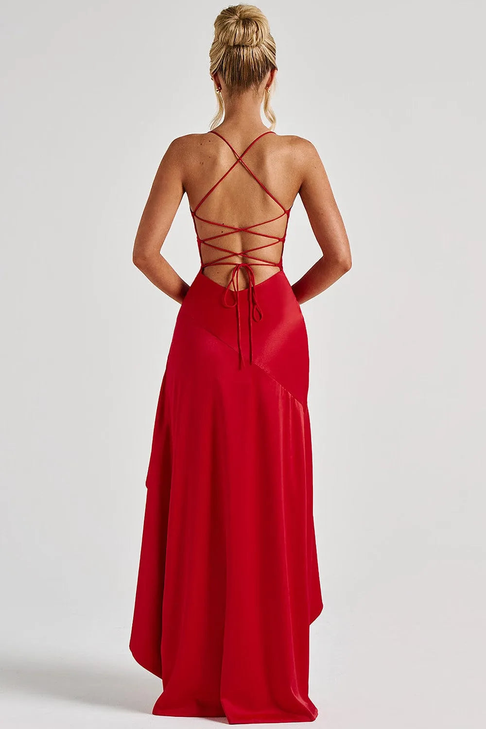 Vestido Longo Acetinado Solana