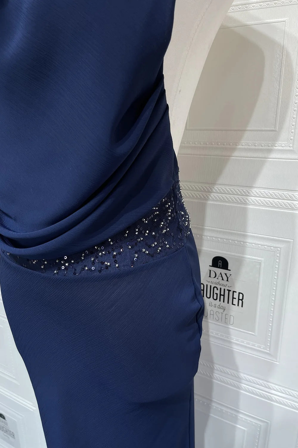 Vestido Longo Acetinado Lauren