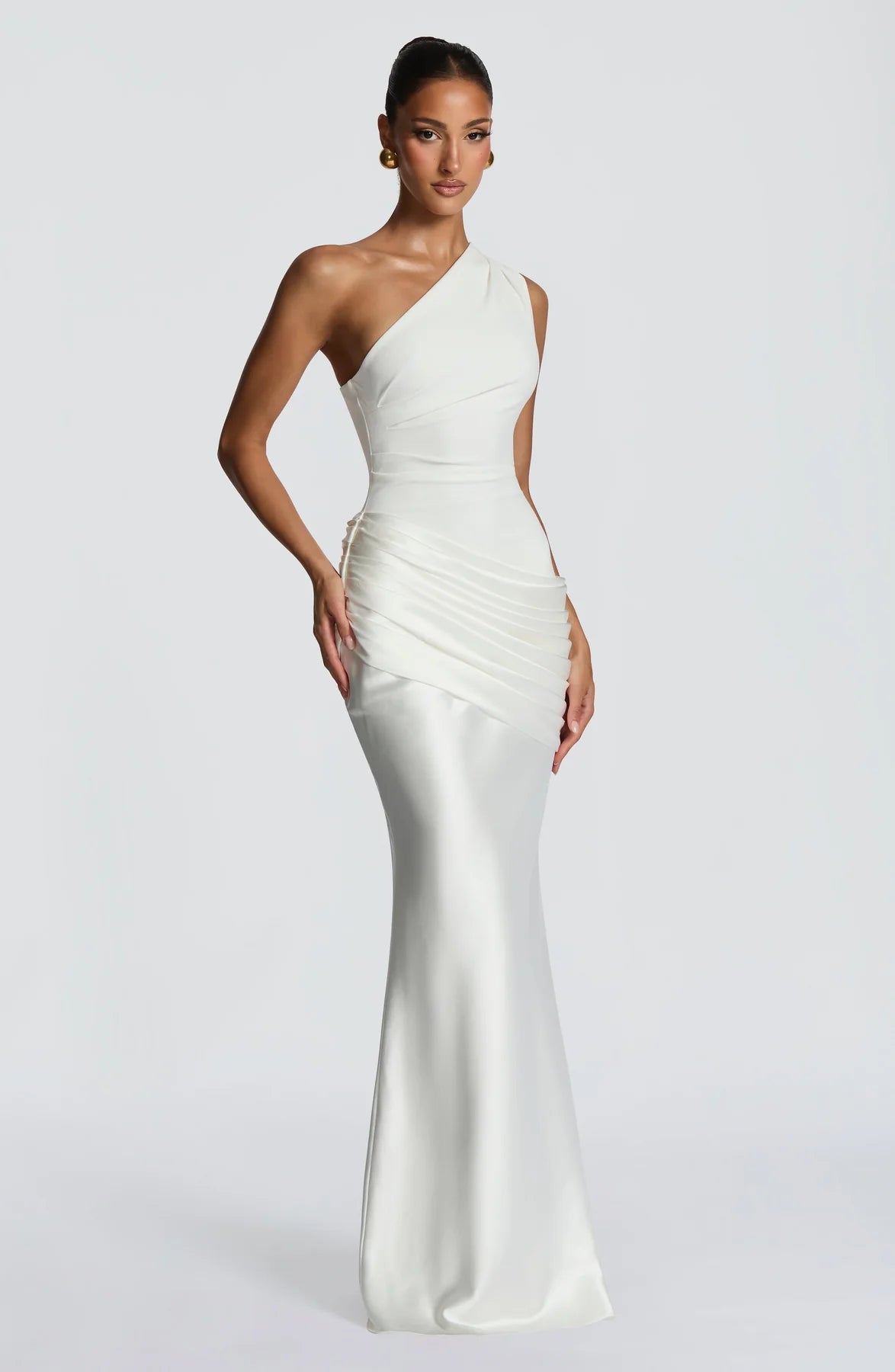 Vestido Longo Acetinado Cordelia