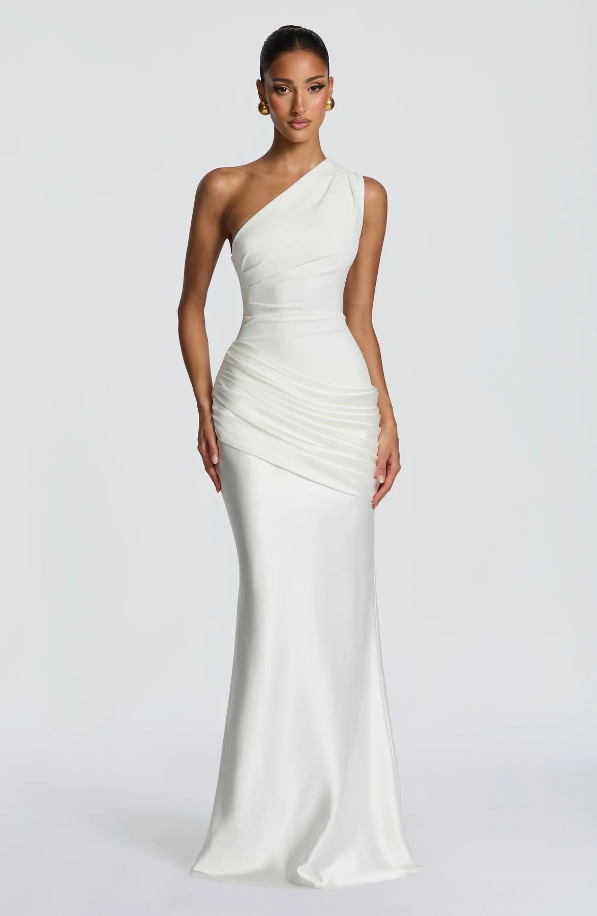 Vestido Longo Acetinado Cordelia
