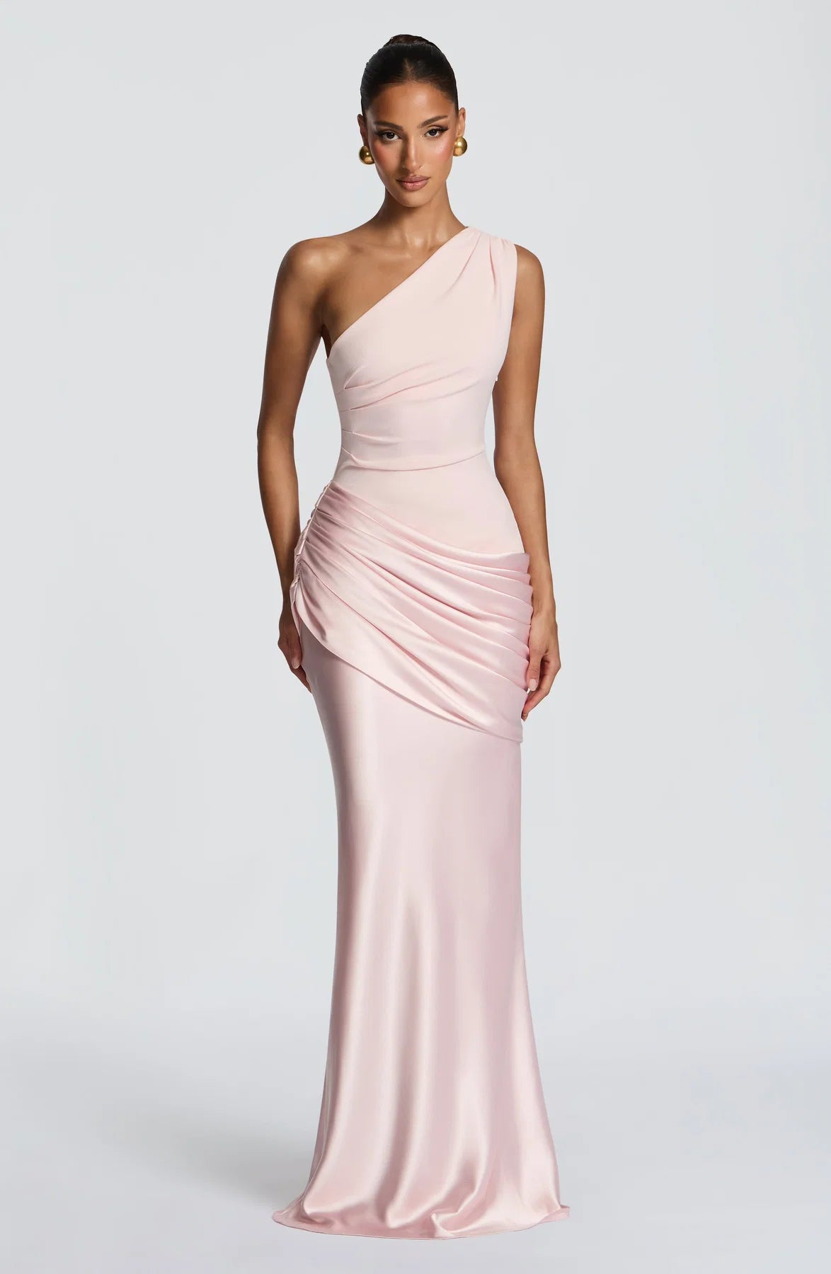 Vestido Longo Acetinado Cordelia