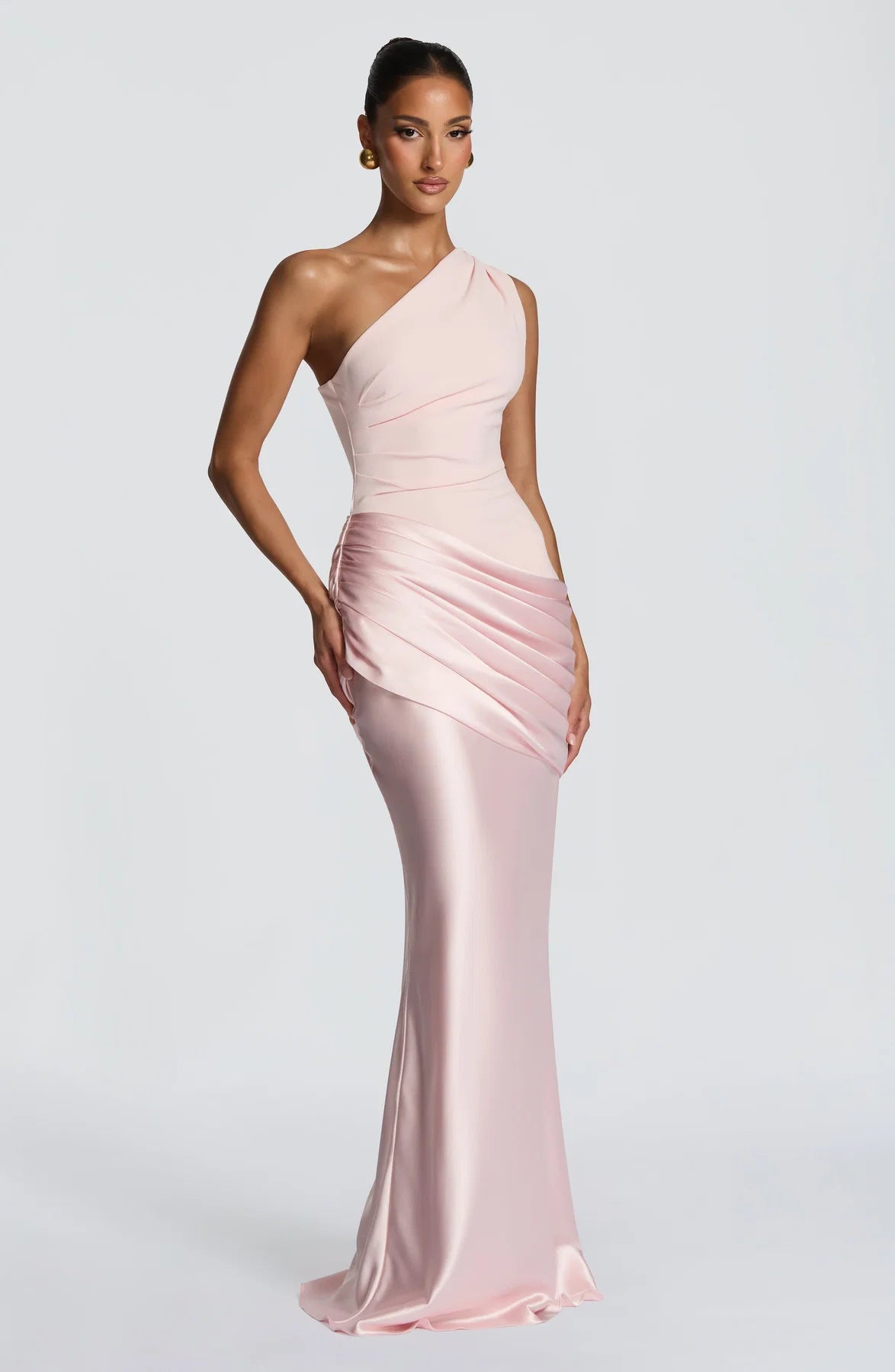 Vestido Longo Acetinado Cordelia