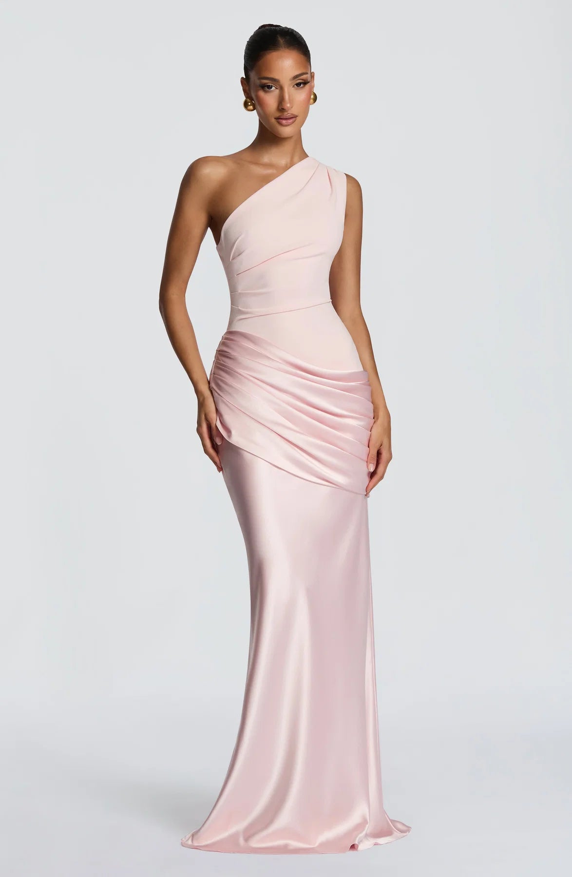Vestido Longo Acetinado Cordelia