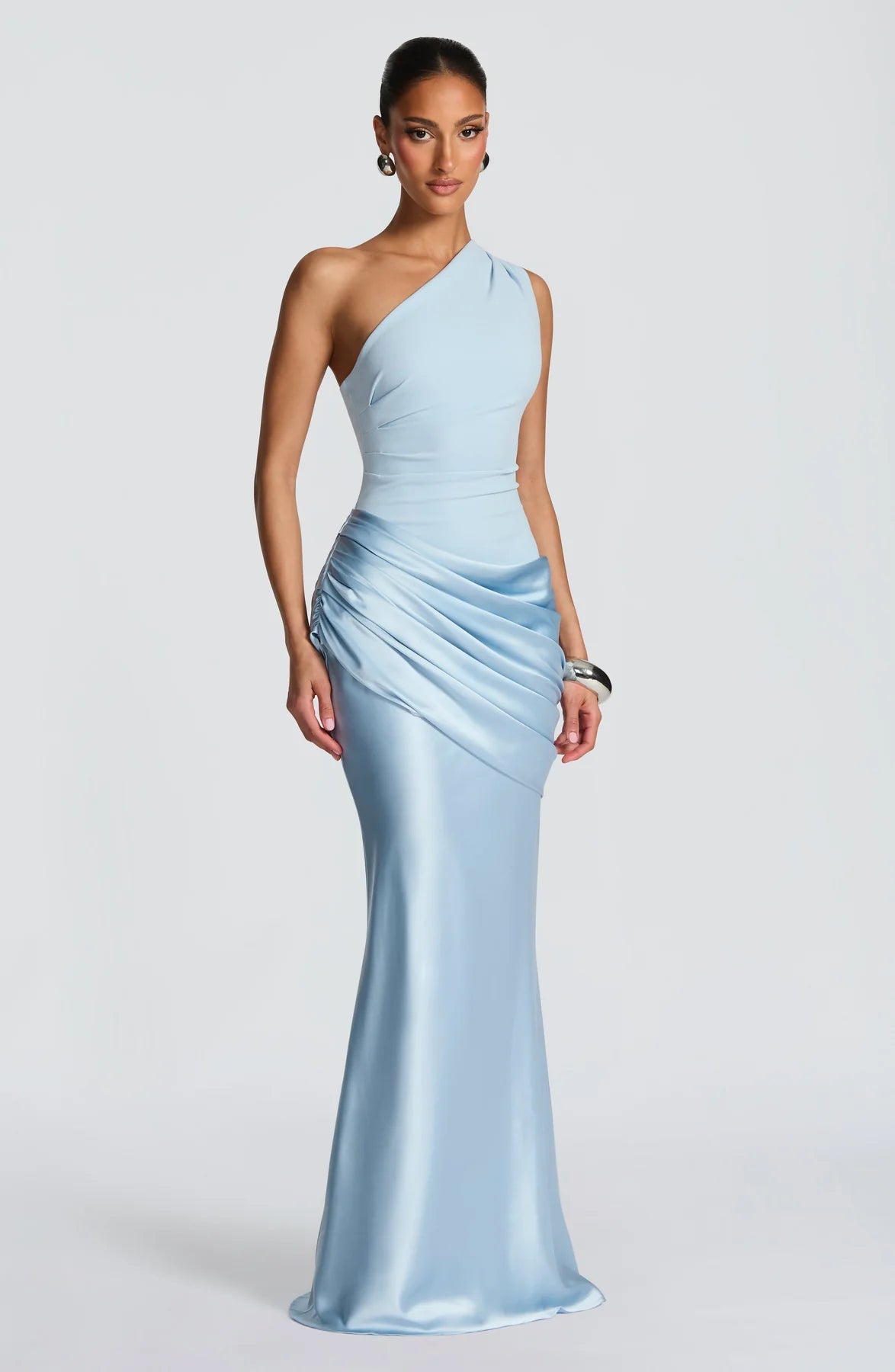 Vestido Longo Acetinado Cordelia