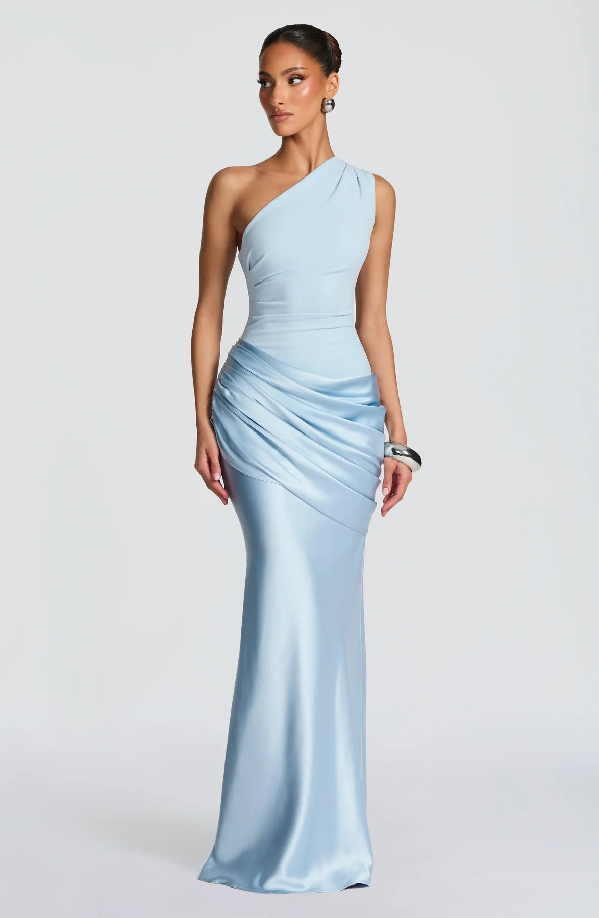 Vestido Longo Acetinado Cordelia