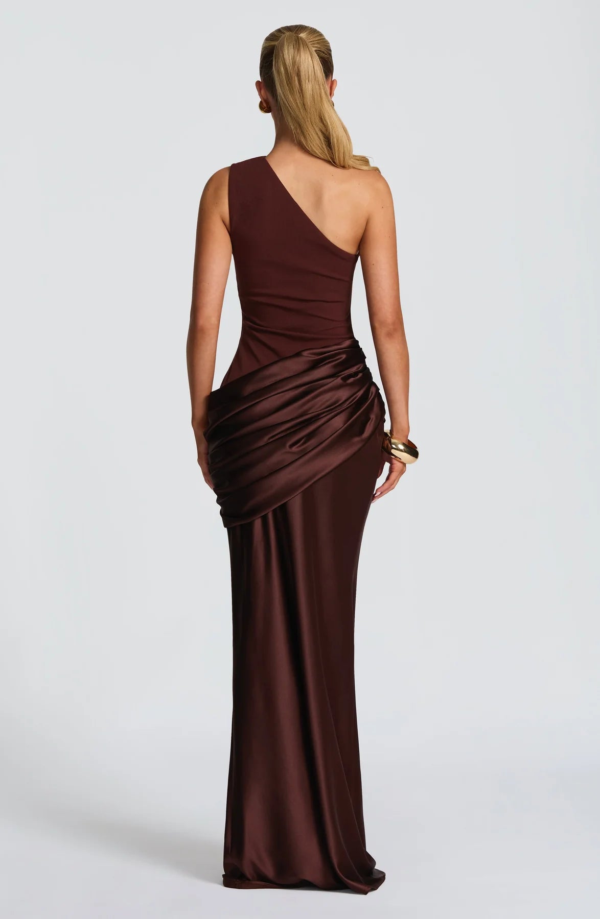 Vestido Longo Acetinado Cordelia