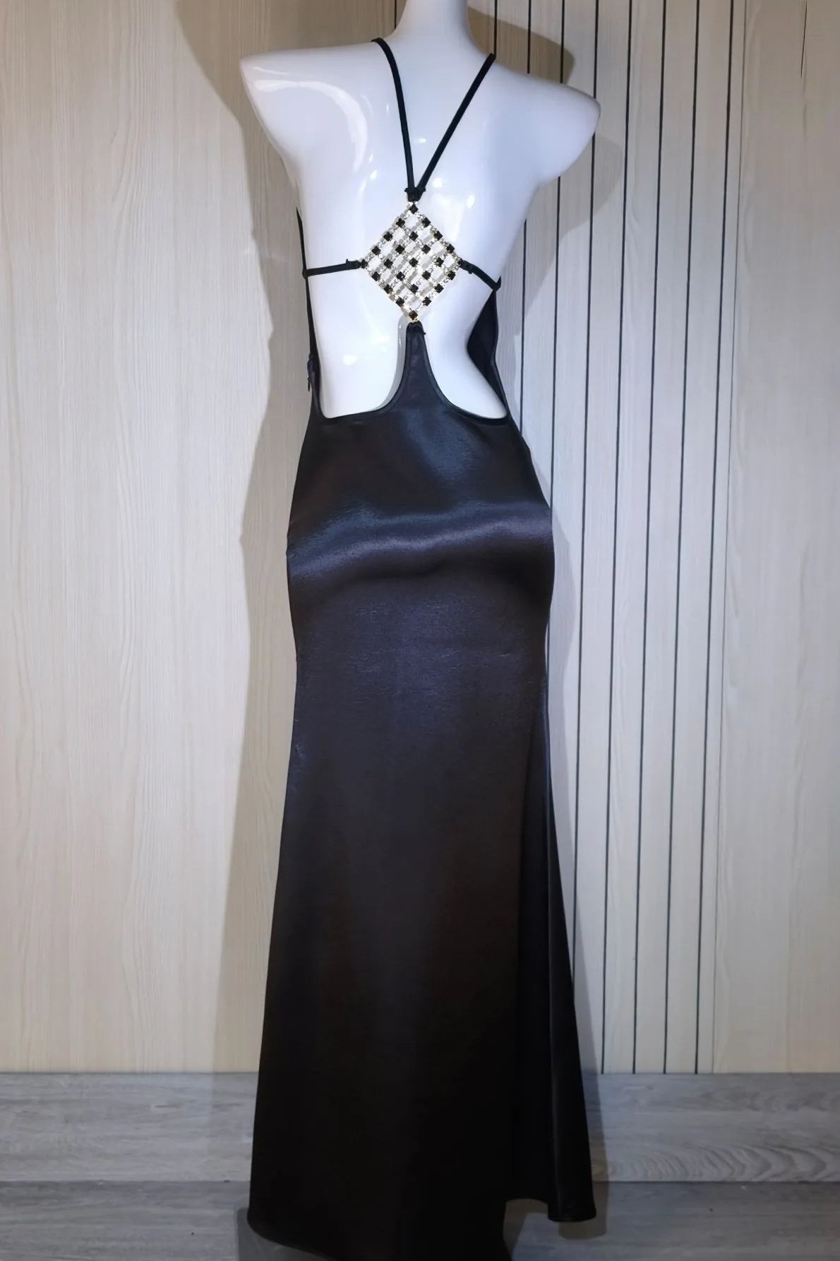 Vestido Longo Acetinado Pietra