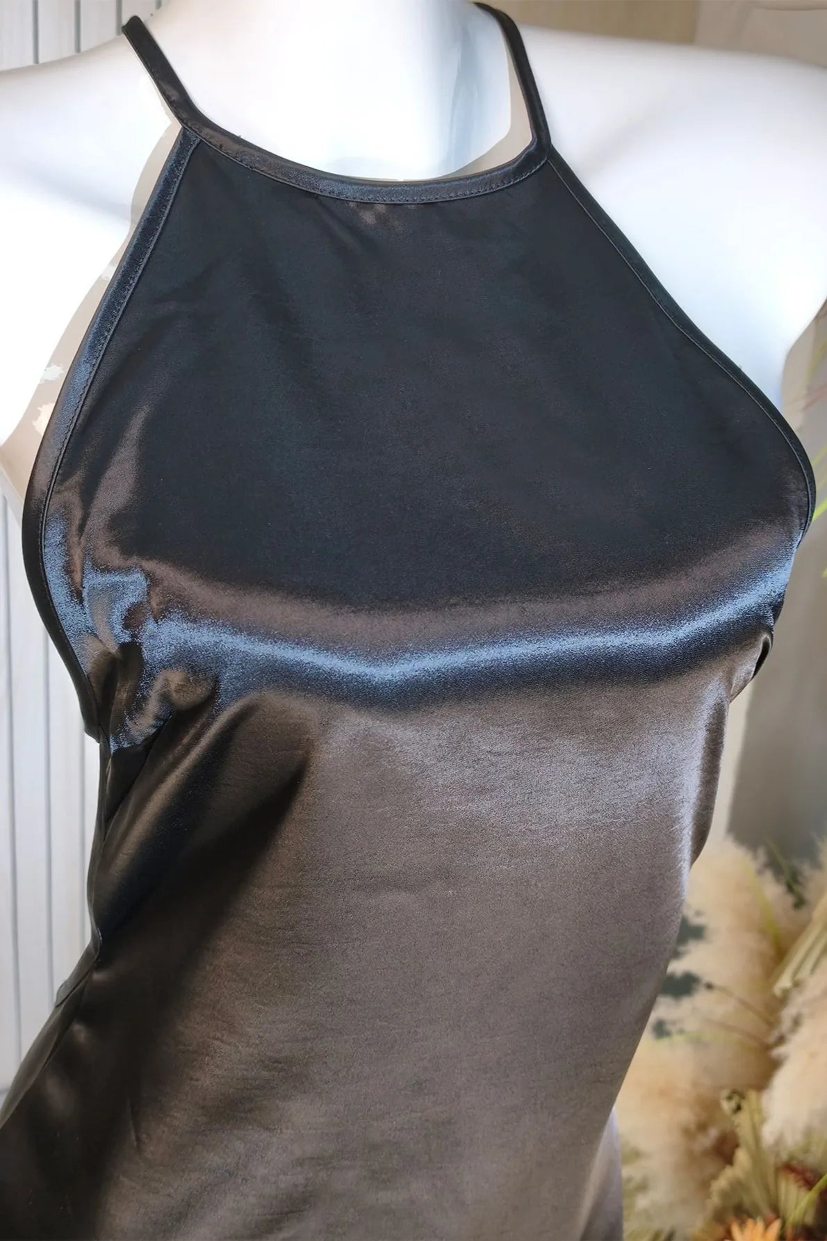 Vestido Longo Acetinado Pietra