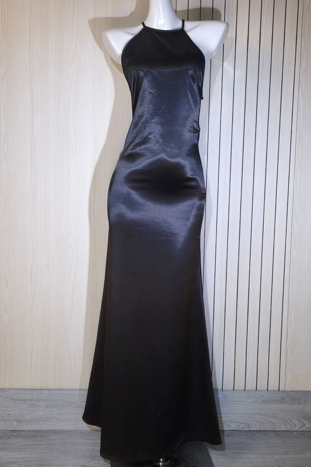 Vestido Longo Acetinado Pietra
