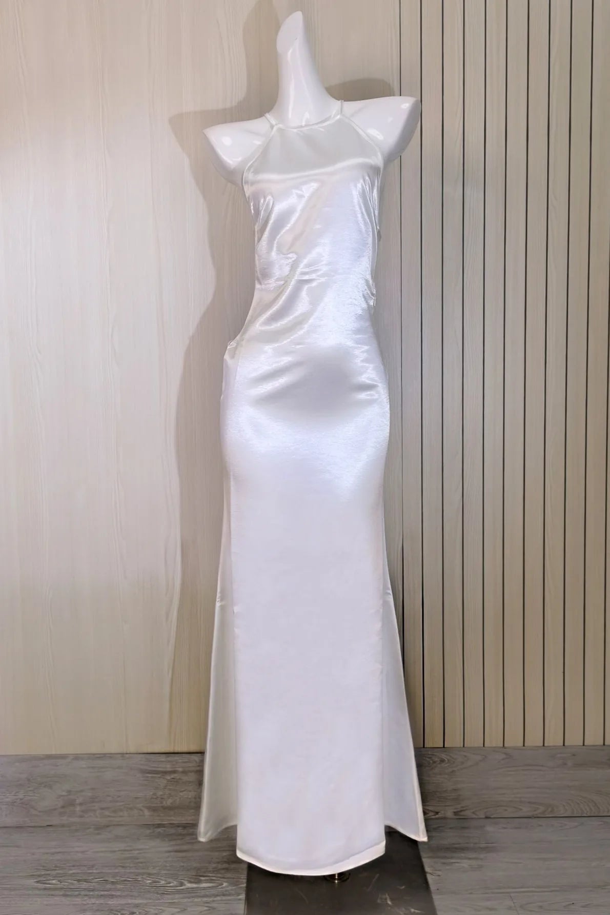 Vestido Longo Acetinado Pietra
