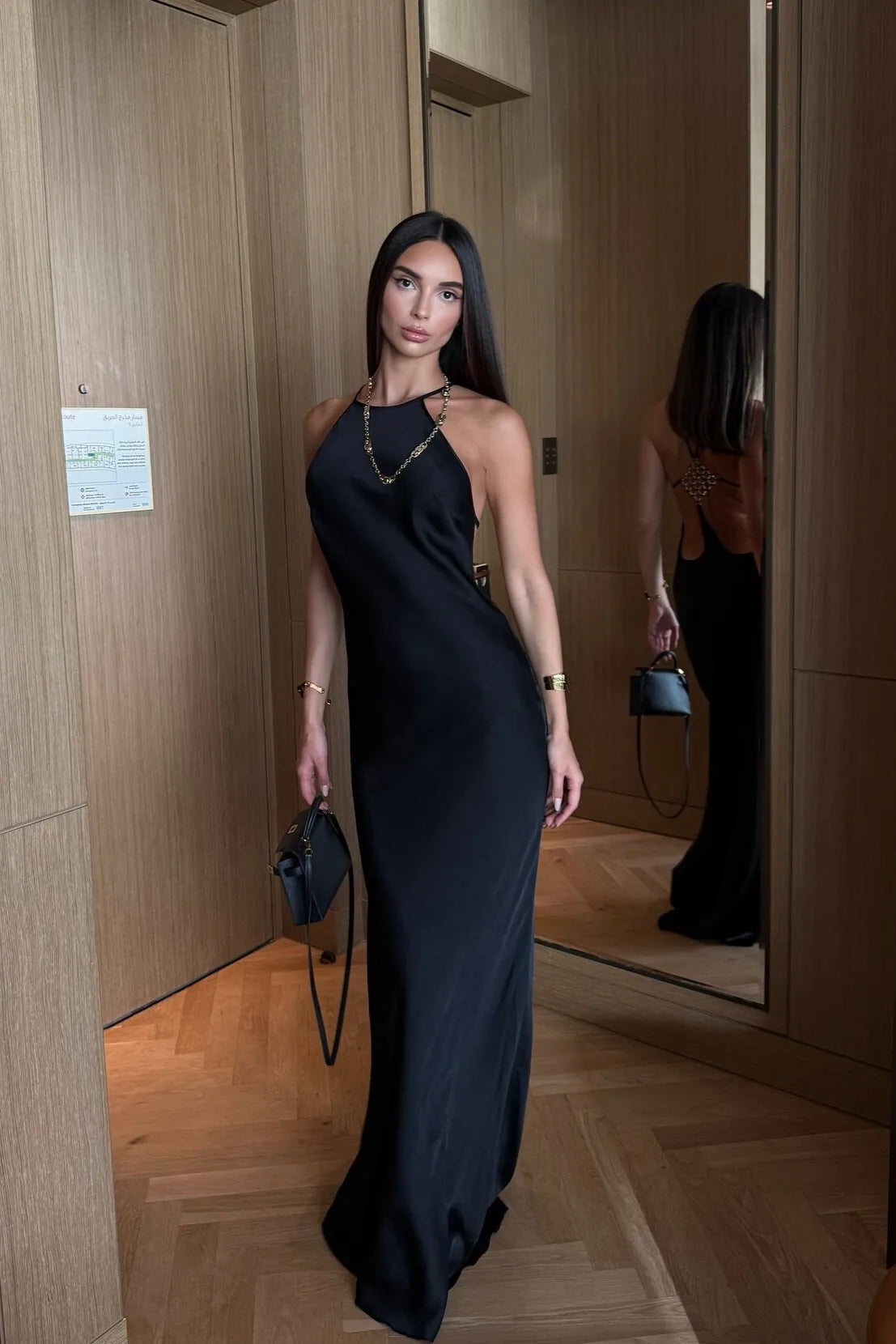 Vestido Longo Acetinado Pietra