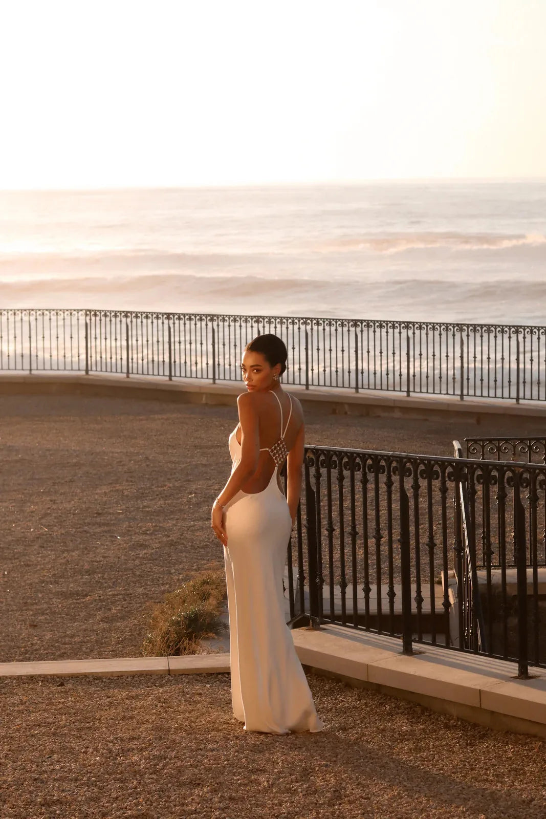 Vestido Longo Acetinado Pietra